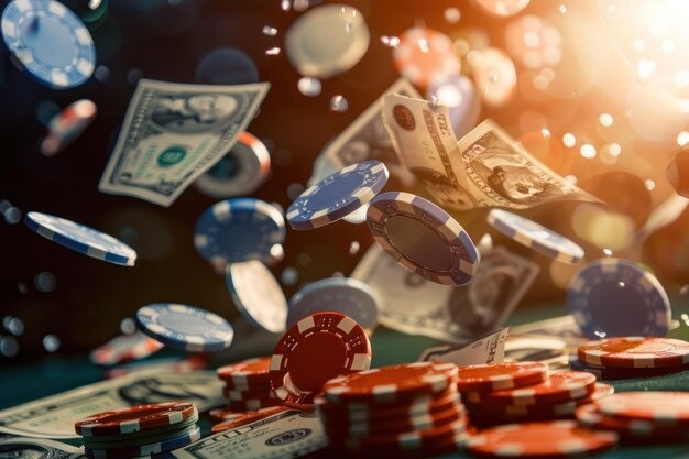 Live baccarat dealer at wuling slot studio in Jakarta